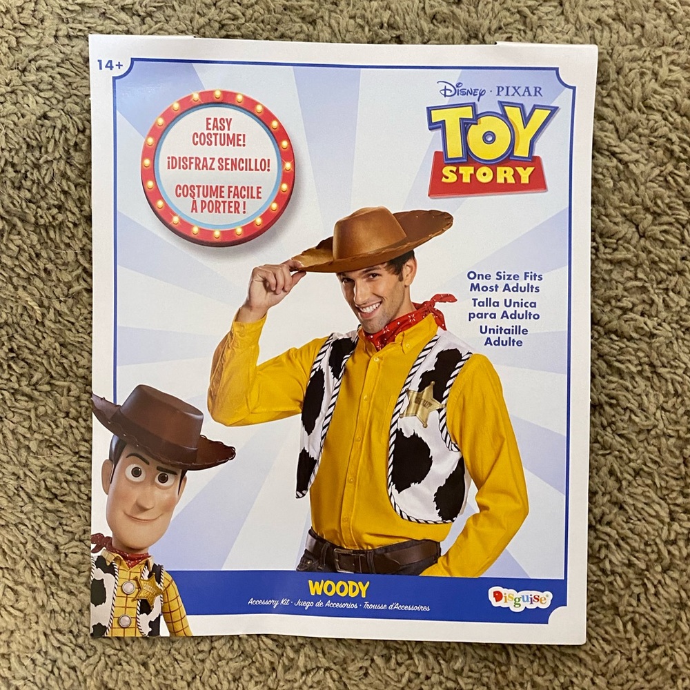 Adult Woody Accessory Kit - Toy Story